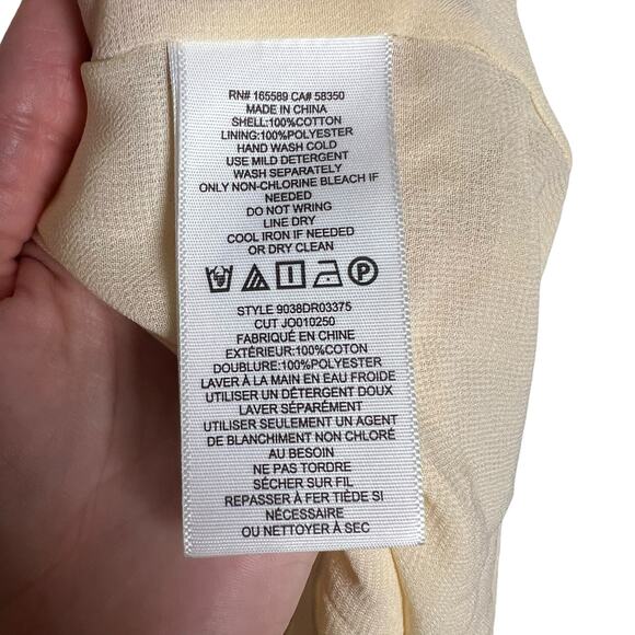 Joie Marcy Cream Tie Dye Printed Keyhole Sleeveless Halter Midi Dress Size XS - Picture 11 of 15